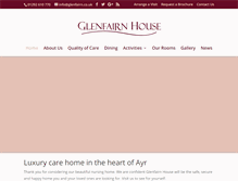 Tablet Screenshot of glenfairn.com
